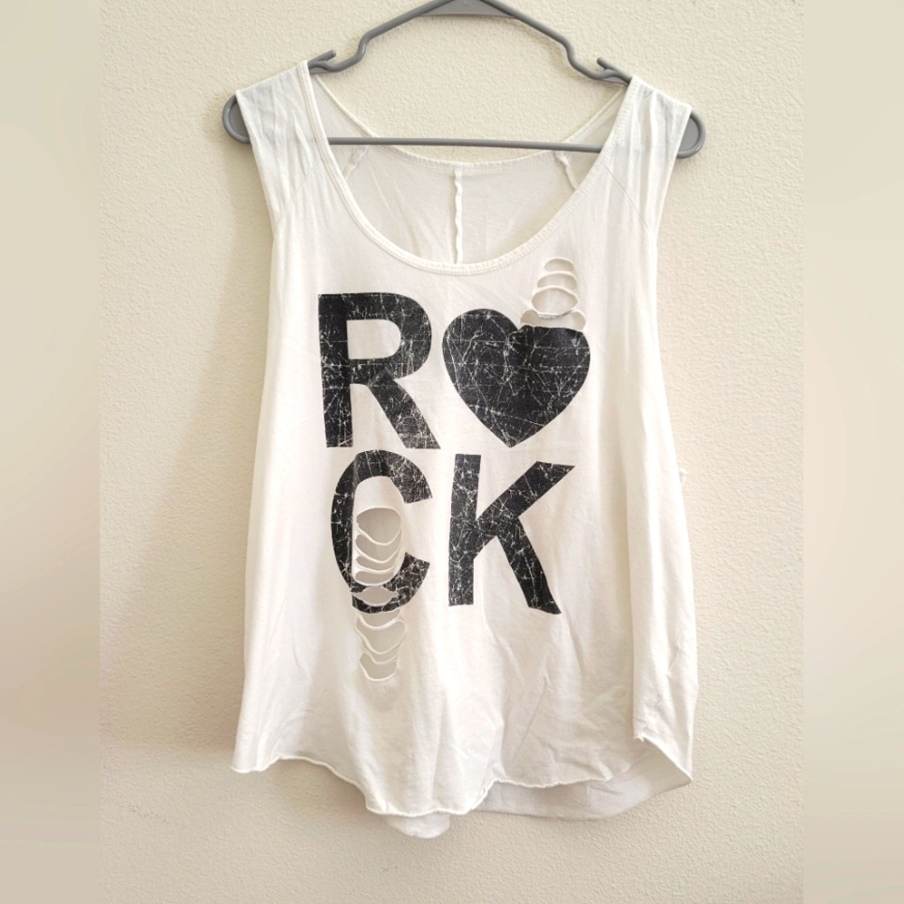 Rock tank distressed s/m